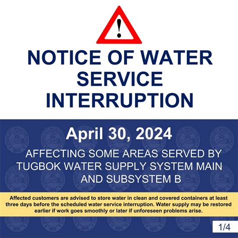 dcwd water interruption schedule today|DCWD ADVISORY: EMERGENCY WATER .